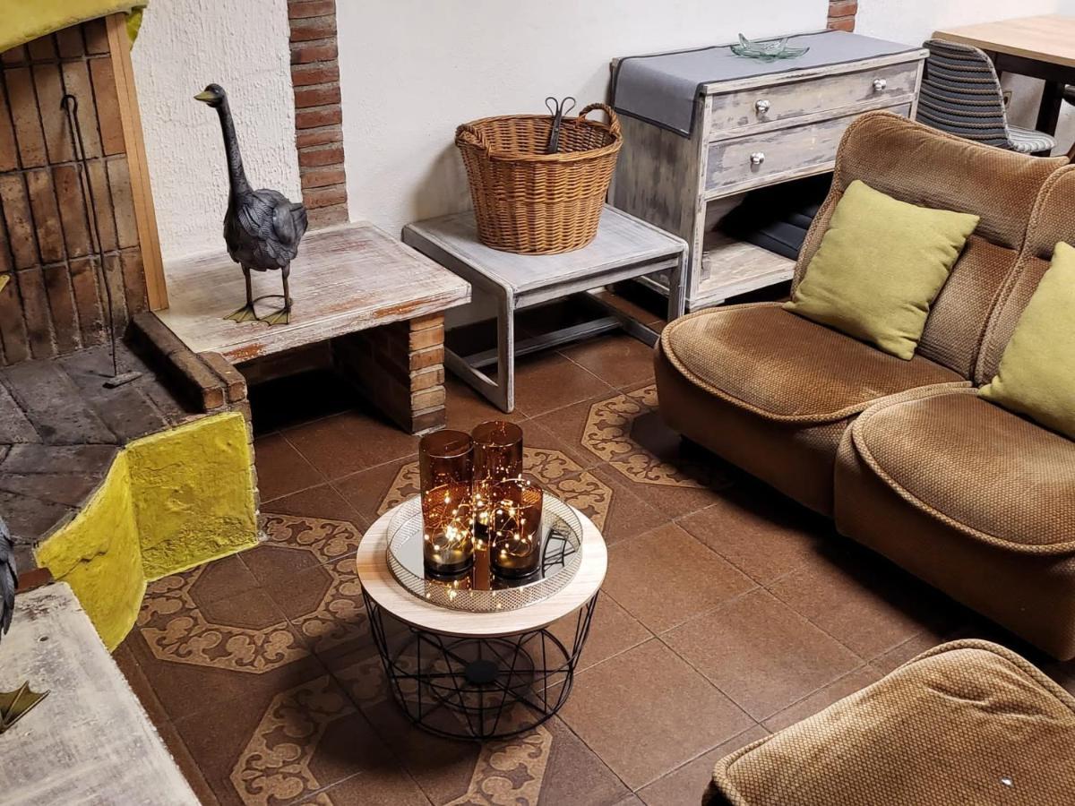 Hostal Torras Sant Hilari Sacalm Ngoại thất bức ảnh