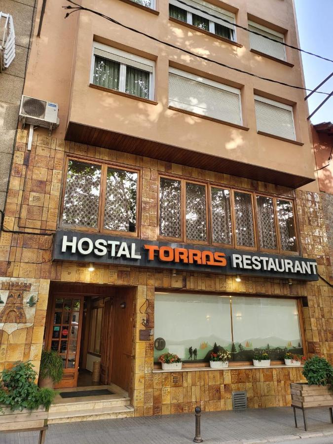 Hostal Torras Sant Hilari Sacalm Ngoại thất bức ảnh